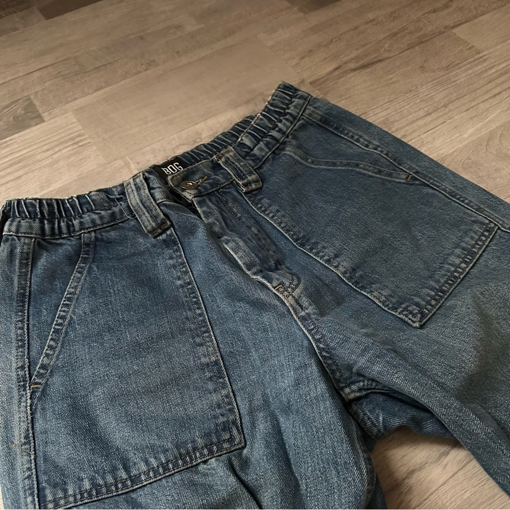 Urban Outfitters Blue Straight Leg Jeans - Picture 2 of 4